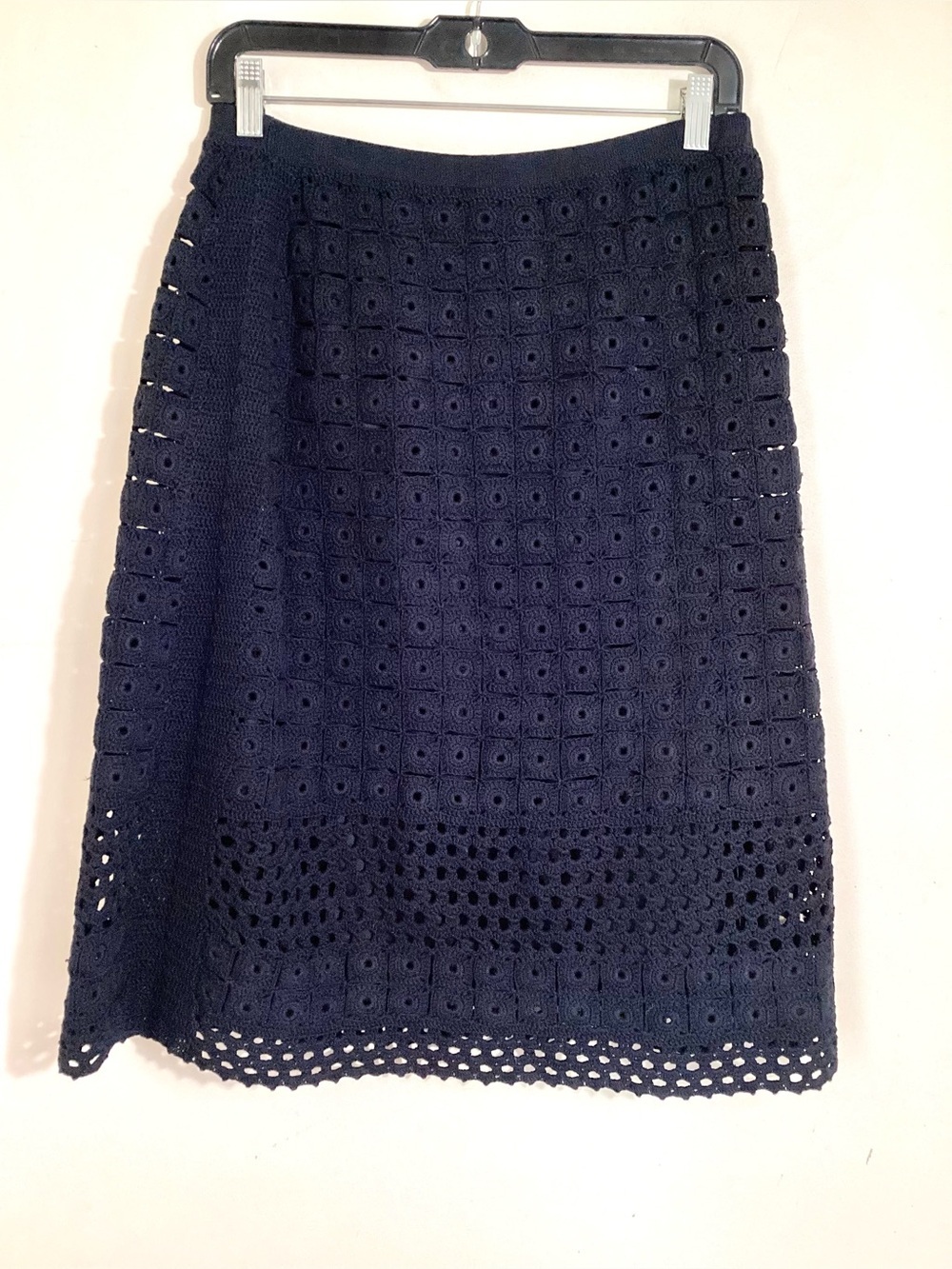 Talbots Collection Crochet Eyelet Lace Skirt Size M - Picture 8 of 16